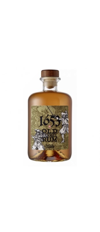 Swiss Rum Old Barrel, distilled by Studer 1653