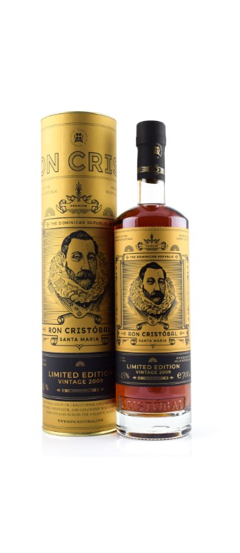 Rum Cristóbal Santa Maria Vintage 2009 Limited Edition